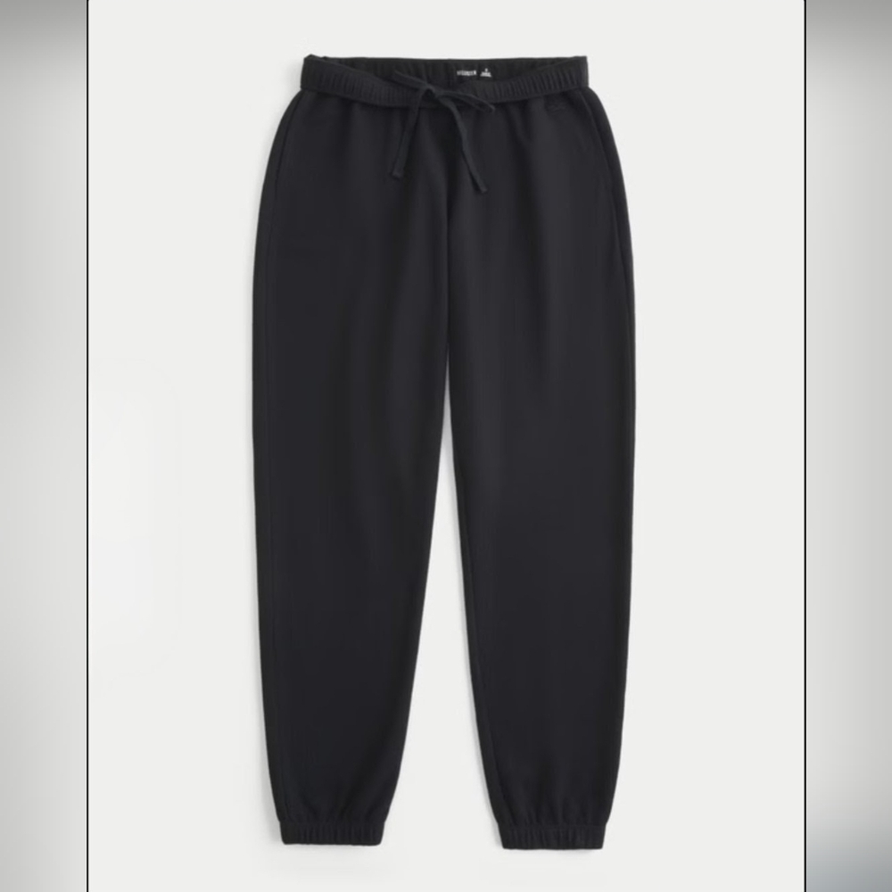 Hollister Black Jogger Pants